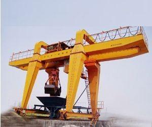 5t、10t雙梁抓斗門式起重機